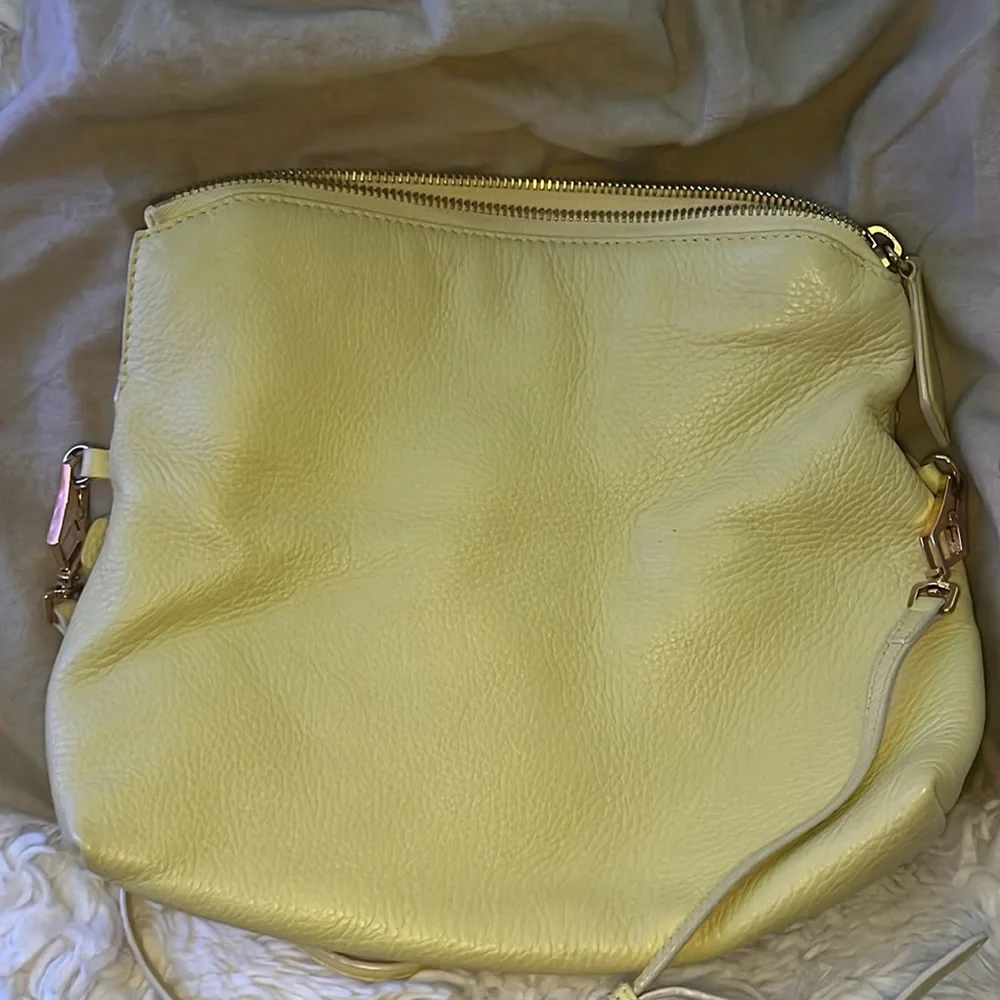 Burberry Prorsum Floral Yellow Bag